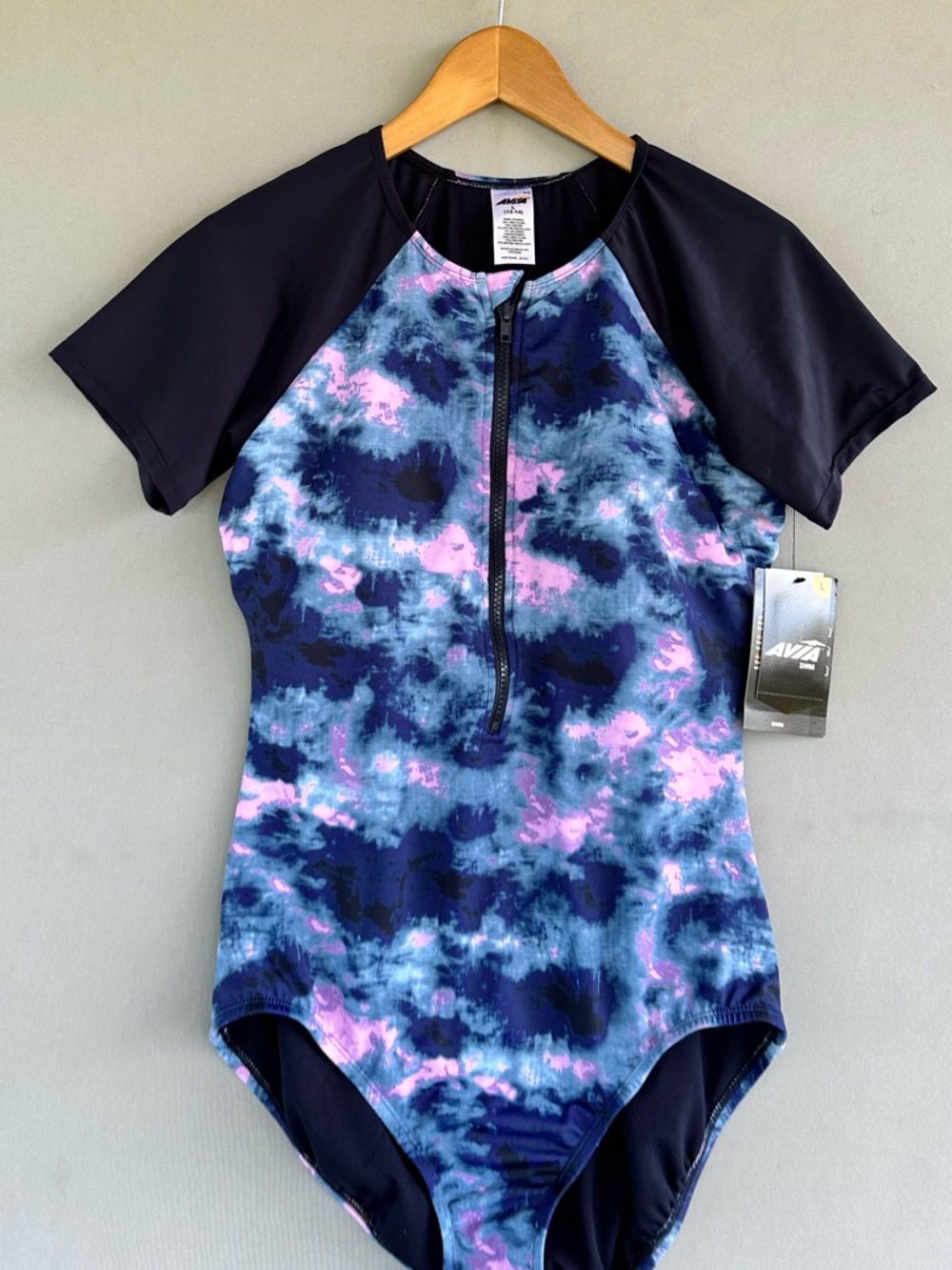 ๐5 for $45๐ NWT Avia swimsuit one piece size L12/14 - Picture 2 of 6